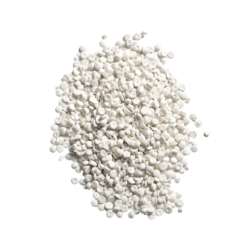 How can PO recycled pellets significantly reduce carbon footprint and resource consumption while maintaining near-virgin material performance?