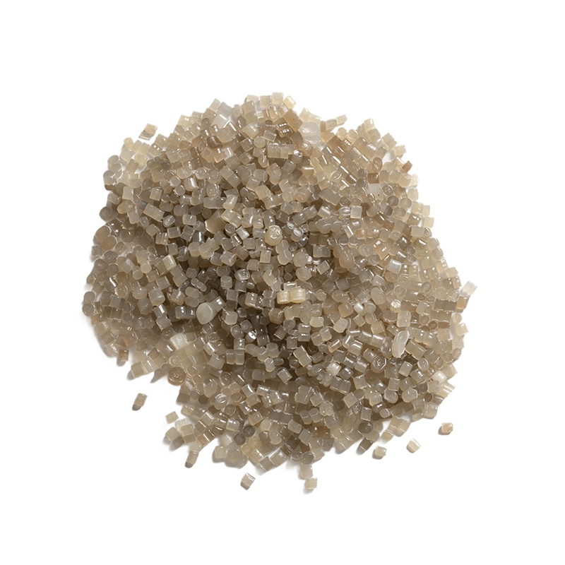 How can cling film recycled pellets be prevented from getting damp and clumping during storage, thus affecting their usability?