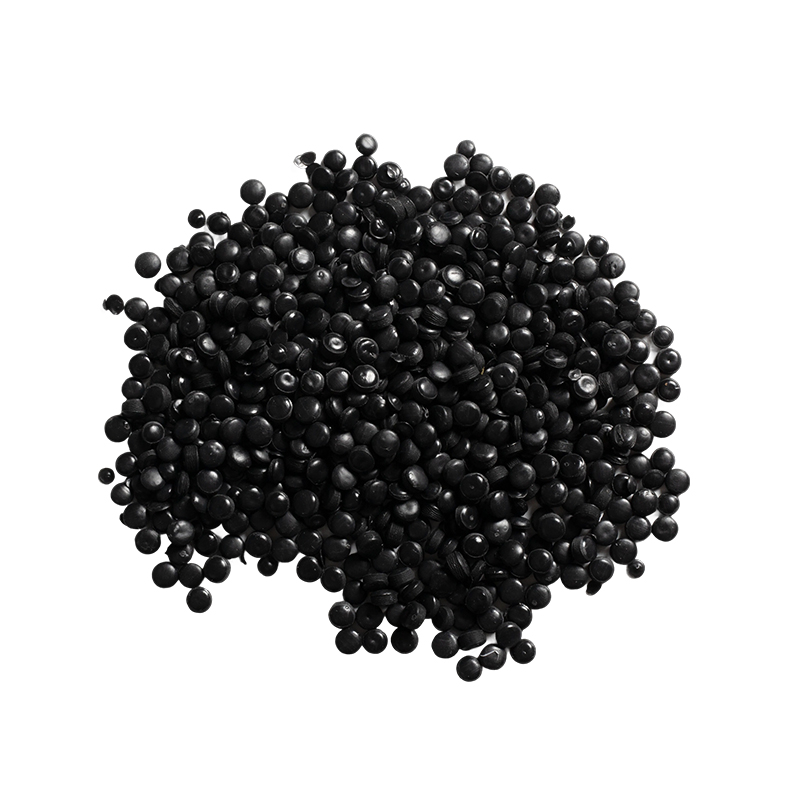 What method can be used to achieve uniform color matching to address color differences in PE recycled pellets?